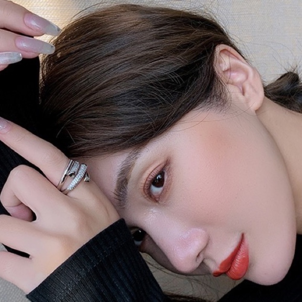 💎 BOGO❗️Silver Uneven Texture fashion Ring - Picture 7 of 8